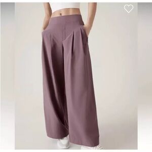 EUC Athleta Brooklyn Heights Wide Leg Pant